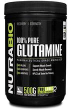 NutraBio 100 % Pure L-Glutamine