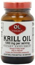 Olympian Labs huile de krill, 60