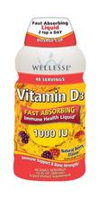 Wellesse vitamine D3 1000 UI