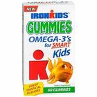 Fer enfants Gummies Omega 3, 60