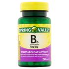 Spring Valley Vitamine B-6 100 mg,