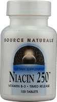 Source Naturals Niacine 250mg