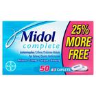 Bayer Midol Complete 50 Caplets
