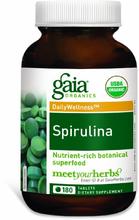Gaia Herbs spiruline comprimés,