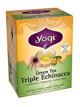 Yogi Triple Echinacea thé vert,