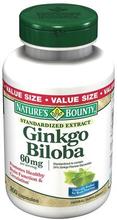 Nature Bounty Ginkgo Biloba 60mg