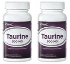 GNC Taurine 500mg--2 bouteilles