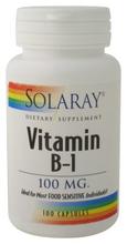 Solaray - Vitamine B-1, 100 mg,