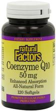 Natural Factors Coenzyme Q10 50mg