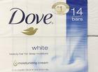 Dove Beauty Bar, Blanc 4 oz, 14 bar