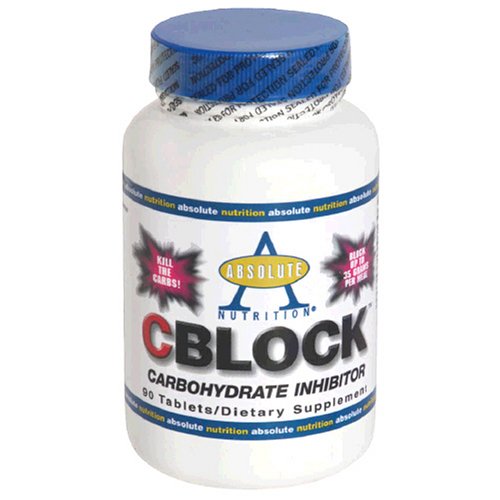 Absolute CBlock Nutrition Carb / amidon Blocker, 90 Pilules, (Pack de 2)