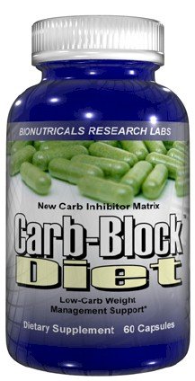 Carb Diet-Block - 60 capsules Carb Blockers Atkins