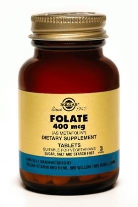 Folate 400 mcg (comme Metafolin) - 100 - Tablet