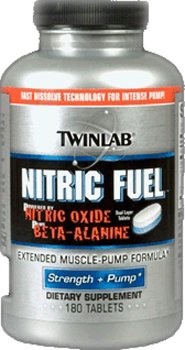 Fuel Twinlab nitrique, Strenght + pompe 180 comprimés