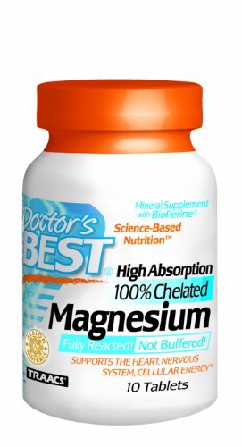 Magnésium absorption élevée (100 mg élémentaire) 10 Comprimés