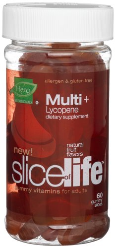 Slice of Life Multi-Vitamin +, 60-Count tranches gommeux