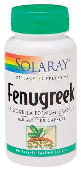 Solaray - Fenugrec, mg 620, 100 capsules