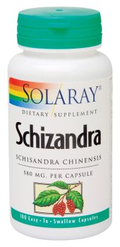 Solaray - Schizandra, 580 mg, 100 capsules