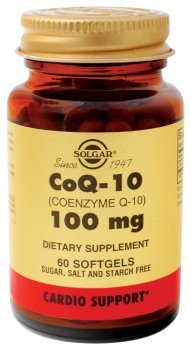Solgar - Co Q 10, 100 mg, 60 gélules-antioxydant