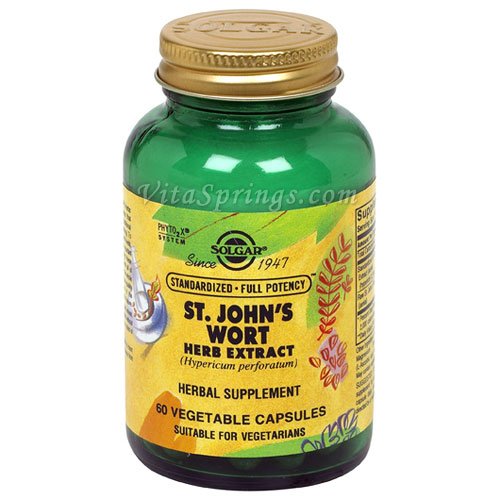 Solgar - Extrait St.John 's Wort Herb, 60 veggie caps