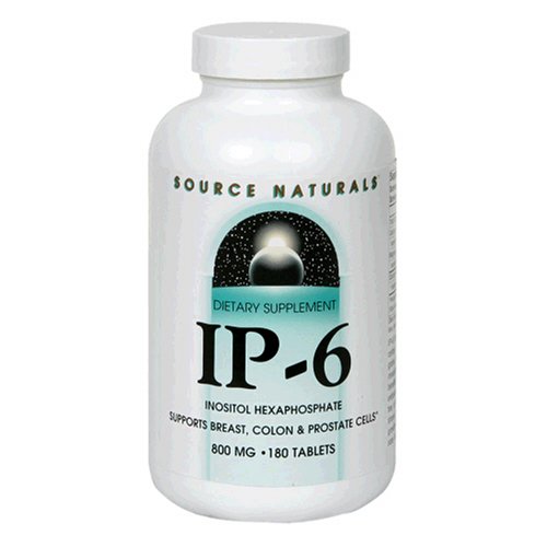 Source Naturals IP-6 hexaphosphate d'inositol, 800mg, 180 comprimés
