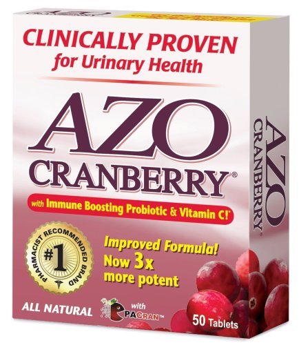 Supplément Azo Cranberry Azo, 50 onglets 450 mg