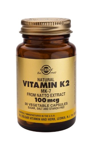 Vitamine K2 naturel (MK-7) 100 capsules végétales mcg - 50