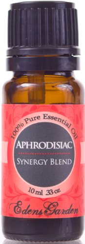 Aphrodisiaque Huile-10 Blend Synergie Essentielle ml (ylang-ylang, patchouli, orange douce, lavande, bois de santal et jasmin)