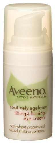 Aveeno Positively Ageless Active Naturals Lifting raffermissant Crème contour des yeux avec le complexe Shitake naturel, 0,5-Ounce Bottles