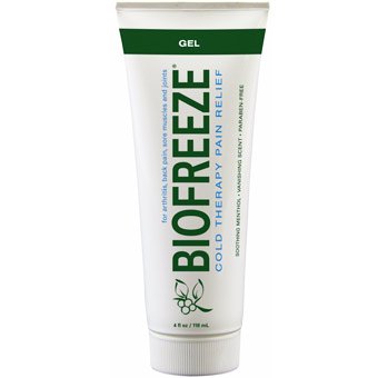 Biofreeze Pain Relieving Gel , 4-Ounce (Pack of 3)