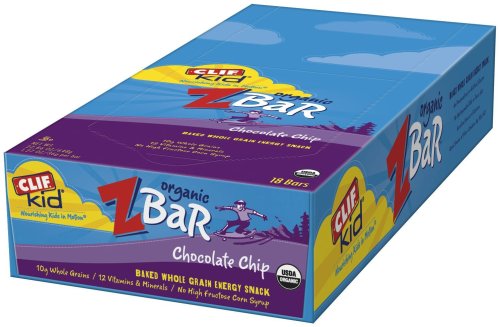 Clif Kid ZBar, Chocolate Chip, 18 Count