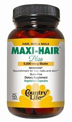 Country Life Maxi-Hair Plus - 90 - VegCap