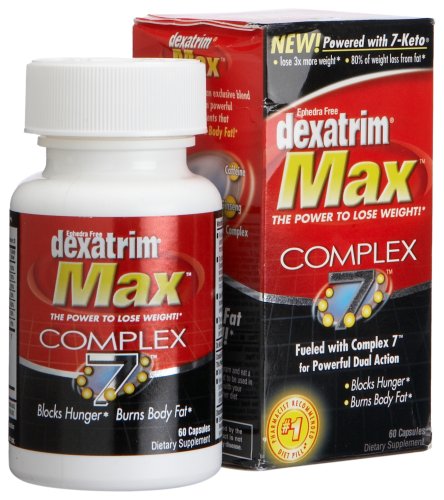 Dexatrim  Max Comple-7, Capsules, 60-Count Bottle