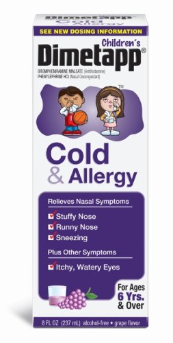 Dimetapp Cold & Allergy Elixir, 8-Ounce Boxes (Pack Of 2)