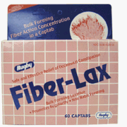 Fiber-Lax 500 mg (Generic Fibercon) tablets to relieve constipation - 60 ea