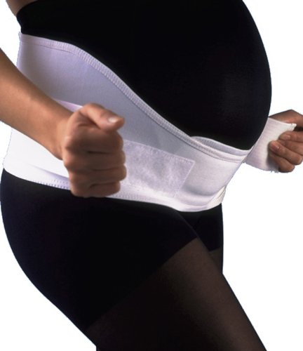 Gabrialla Ceinture élastique de maternité (soutien moyen), Taille de l', Blanc