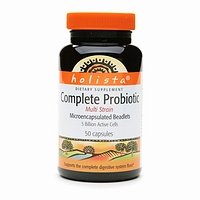 Holista Complete Probiotic Multi Strain Microencapsulated Beadlets Capsules, 50 Count