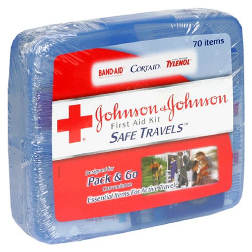 Johnson & Johnson Trousse de premiers soins, Voyages sécurité (pack de 2)