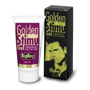 Kamanutra Golden Stimu- Stimulating Gel for Men, Increase Sexual Performance 50 Ml/ 1.7oz