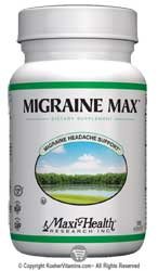 Maxi Migraine Supplements, 120 Count