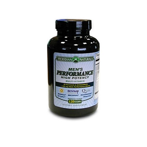 Meridian Naturals Hp Men's Performance Multi-vitamin, 120 K-caps