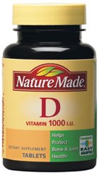 Nature Made Vitamin D 1000 IU 300 Tablets