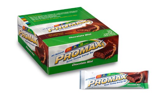 Promax Bar, Chocolate Mint,  2.64-Ounce Bars, 12-Count