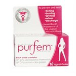 PurFem Probiotic (10 vaginal suppositories) Brand: Purfem