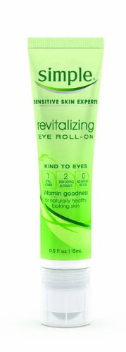 Simple revitalisant pour les yeux Roll-On, 0,5 once