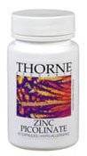 Thorne Research Zinc Picolinate, 15 mg - 60 Capsules