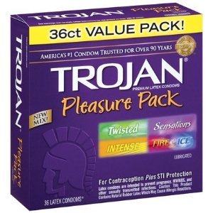 Troie de plaisance Premium Pack préservatifs en latex pour la contraception PLUS Protection des IST