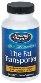 Vitamin Shoppe - Le Transporteur Fat, 100 comprimés