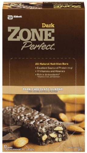 Zone Perfect Dark Chocolate Almond, 1.58-Ounce Bars (Pack of 12)