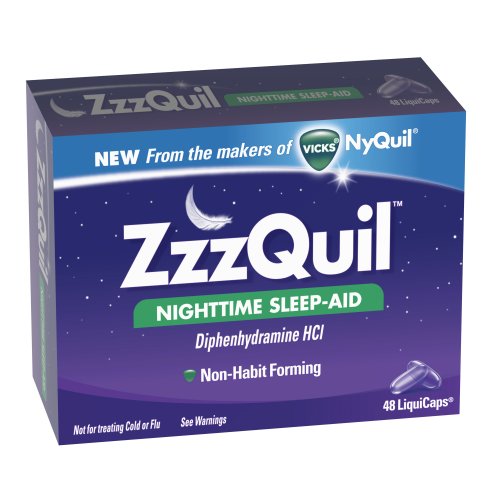 Zzzquil Nighttime Sleep-aide LiquiCaps, 48 ​​Count
